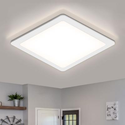 China Modern Manufacturer Factory Indoor 12W 18W 24W Square Recessed Surface Mount Round Ceiling Led Panel Light for sale