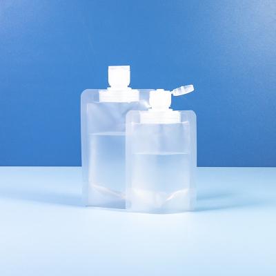 China Multi Use Transparent Spout Pouch Packaging For Food Beverages Everyday Use GRS BRC for sale