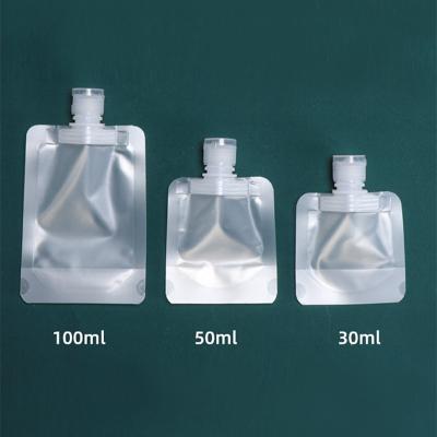 China Lightweight Tea Spout Pouch With Cap Packaging Solution Safe Transportation  For Liquid for sale