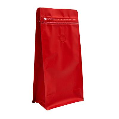 China Exclusive Plastic Coffee Bag 1kg 1 Lb 1/2 Lb Unique One-Way Exhaust Valve for sale