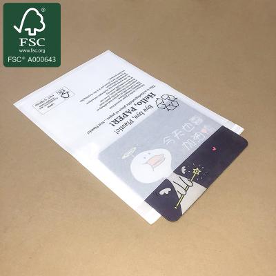 China Custom Thin Light Environmental Friendly Paper Bags for sale