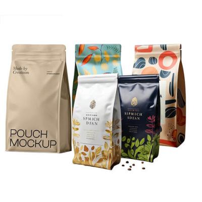 China Multi-Colored And Food Grade Composite Material Coffee Bags With One-way Air Valve Keeping Dry for sale