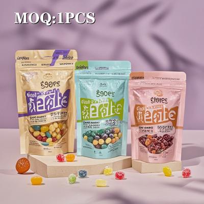 Κίνα Oem Factory Resealable Ziplock Custom Printed Candy Packaging Die Cut 3.5G Stand Up Pouches Free Safe Pouch Food Mylar Bags προς πώληση