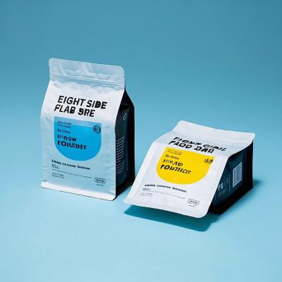 중국 산업용 8면 밀폐 포장 봉지 FDA 인증 BOPP 복합성 찢어지지 않는 & 날씨에 저항하는 사용자 지정 인쇄 된 봉지 판매용