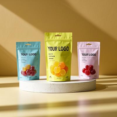 China Wholesale Food Packaging Bags Plastic Composite Flat Pouch for Rice Flour Snacks Heat Sealable Moisture Proof Low MOQ for sale