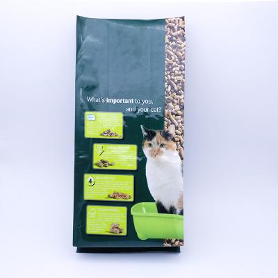 China Sacos de alimentos para animais de estimação de primeira qualidade com fecho de fechadura fechado Fechadura de frescura resistente Embalagem ecológica durável Para armazenamento de gatos e cães Dimensões múltiplas à venda