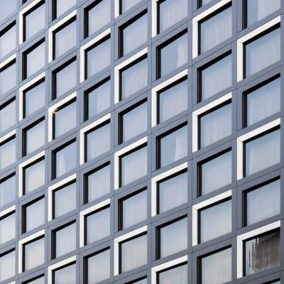 China Good Performance Building Frame Modern Exterior Curtain Wall Facade Aluminum Glass Curtain Wall System for sale