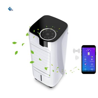 China Wifi Bluetooth Mini Portable Air Cooler For Control Room Small Mobile Air Cooler Wifi Control And AC Touch Screen Selling for sale