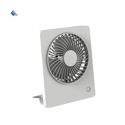 China Simple Multifunctional Portable Desktop USB Outdoor Mini Fan Rechargeable Car Lazy Small Desktop Fan Fans for sale