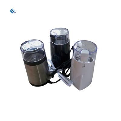 China Hotel Factory Directly Sell Wholesale 200w 68g Electric Plastic Mini Electric Coffee Grinder for sale