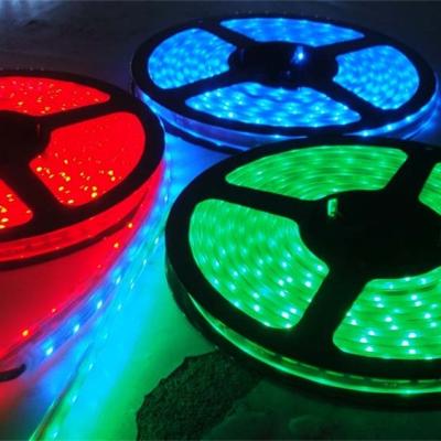 China Indoor and Outdoor SMD5050 RGB with Remote Control Waterproof IP20 IP65 IP66 SMD LED Strip LED Strip Light for sale