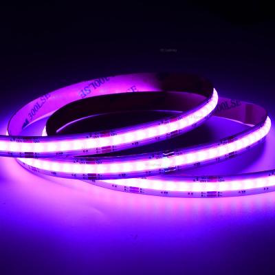 China Excellent New Arrival 24v COB RGB RGBW RGBCCT LED Strip FOB Dotless COB LED Strip Lights for sale