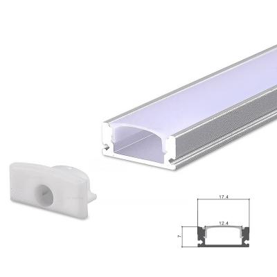 China High Quality Heat Resistance Light For Cabinet Lighting Aluminum Strips Led Aluminum Profile Length Customized for sale