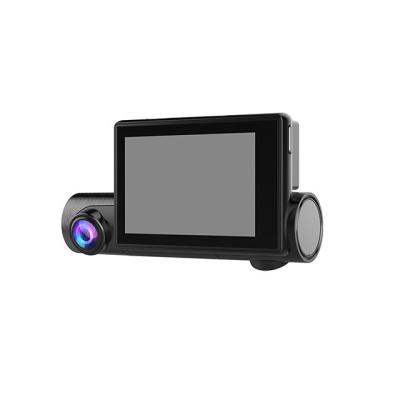 China 3 Inch OLED Display Dual Lens Full HD 1080P WiFi APP Control Gps Car Dashboard Black Box for sale