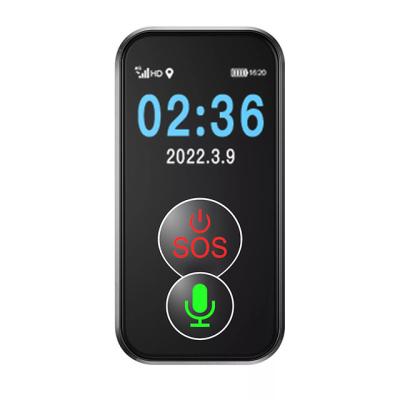 China Support IOS And Android 4G Gps Mini Smart Portable Tracker Locator With Weather Display And SOS for sale