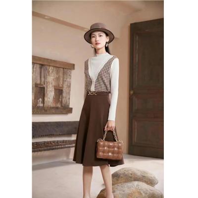 China Anti-Static Ladies Shop Design Career Dresses Garment Manufacturer Sweet Clothes High End Elegant Women S Order Quantity Woman From China for sale