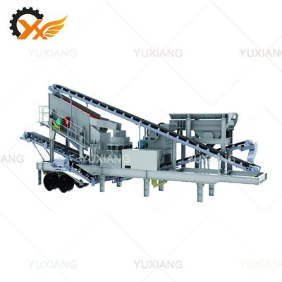 China Mobile Stone Crusher Machine Line For Stone Crushing Plant for sale