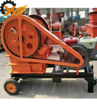 China Mining Used Mini Stone Crusher, Mobile Portable Jaw Crusher for sale