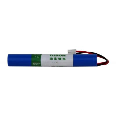 Cina 7.4V 2.6Ah NMC batteria al litio Li NiCoMh per torce INR18650 in vendita