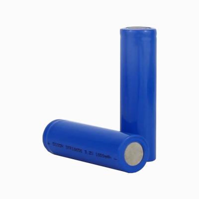 China IFR 18650 3.2V 1800mAh Cylindrical Lithium Ion LiFePO4 Battery with Self-Protection PTC and CID for sale