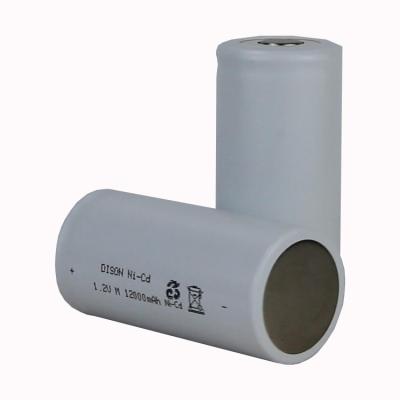 China NiCd Battery Cell KRH44/91 M 1.2V 12Ah -40 Low Temperature Degree Rechargeable Battery for sale