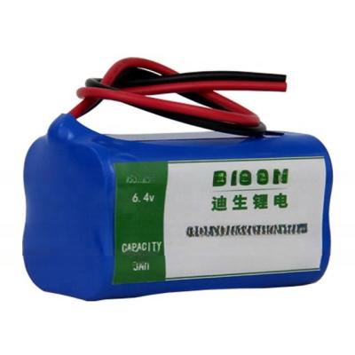 China 6.4v 3.0Ah LiFePo4 Lithium Battery Pack for Solar Energy Storage and Emergency Lighting for sale