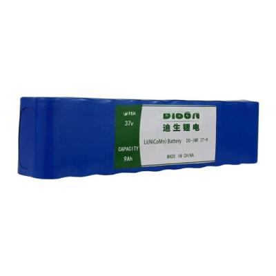 China 2C dischargerate 37v 9Ah NMC Lithium Ion Li NiCoMh Battery Pack For E Bike Scooter for sale