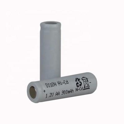 China High / Low Temperature NiCd Rechargeable Battery Cells KRH15/51 AA 1.2V 900mah for sale