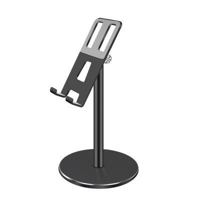 China Portable Adjustable Metal Tablet Stand Holder Phone Telescopic Desk Stand Tablet Holder for sale