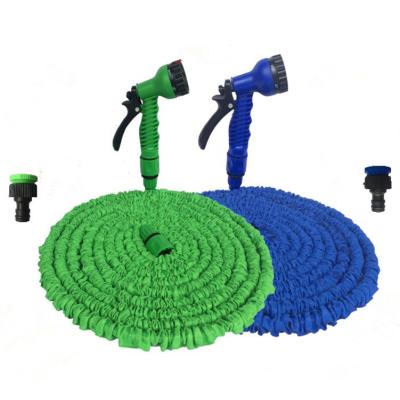 China Adjustable Magic Hose Water Hose Flexible Garden Expanding Watering Hose With Multifunctional Spray Nozzle for sale