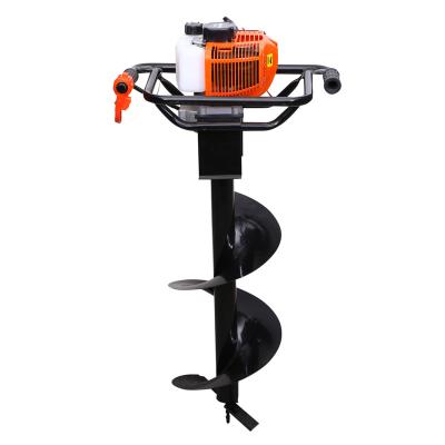 China Factory Wholesale 2 Stroke Quality 52cc Gasoline Product 1.6KW Durable Air Cooling Earth Diaphragm Type Drill for sale