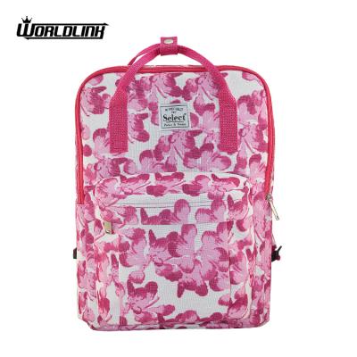 China Wholesale Waterproof College Laptop School Bag Girls RPET Rucksack Backpack Bag for sale