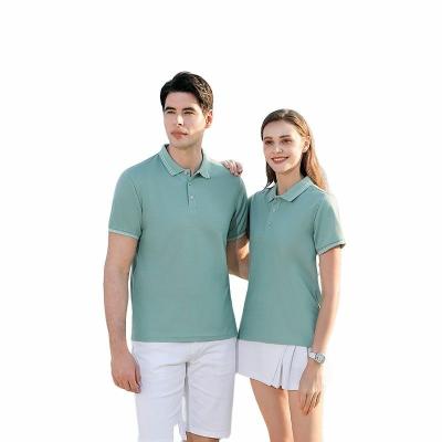 China Anti-wrinkle Embroider Cotton Sublimated 2022 Design Plain Shirt Custom Logo Woman Print Short Sleeve Polo Shirt for sale