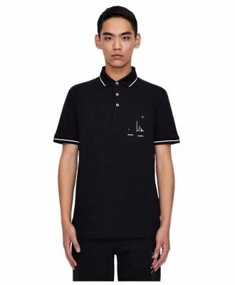 China Professional Wholesale Hot Selling Anti-wrinkle OEM Men's Polo Shirt Custom Embroidered Polo Shirt for sale