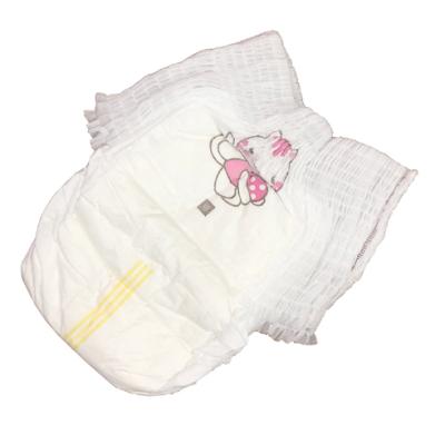 China Nice Good Quality Printed Pampering Type Disposable Baby Diaper Pants Pull Up From China Manufacture for sale