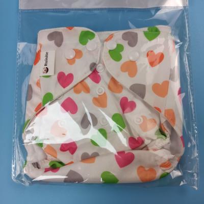 China Supplier Fast Delivery Top Cheapest Price Baby Cloth Printed Cloth Diaper With Polyester Diaper Wholesale for sale