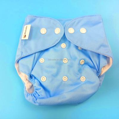 China Customized Heavy Wetter Sleepy Baby Cloth Diaper Night AIO Reusable Bamboo Charcoal Diaper Pads OEM Brand for sale