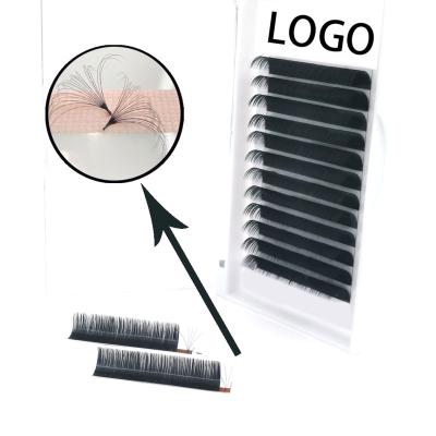 China Mega Volume Eyelash Extension Fans Extremely Soft Easy Fanning Auto Blooming Fast Blooming Wicks Fast Shaped Eyelashes Deliveryfan for sale