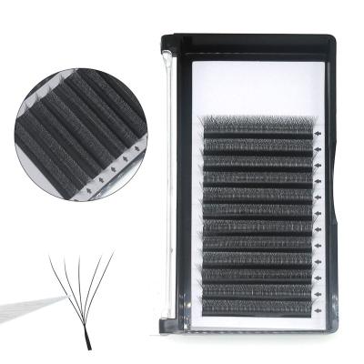 China 5D five-leaf clover style five-leaf clover eyelashes wholesale price-up one-second blooming grafted eyelashes new for sale