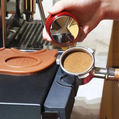 China Sustainable Coffee Tool Food Grade Coffee Tamper Dispenser 51mm 53mm Coffee 58 Dispenser For Bartender for sale