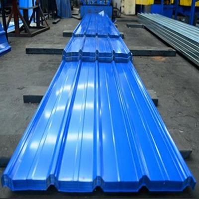 China Prepainted Galvanized Steel Coil Color Coated Corrugated Roofing Sheet for Building for sale