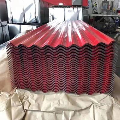 China PPGL Roof Tile Building Material Coated Aluzinc Zinc Ral Color Coated Metal Panel Gi Iron Galvanized Galvalume PPGI Prepainted Corrugated Steel Roofing Sheet for sale