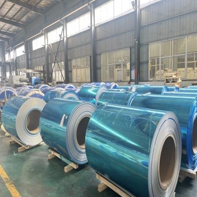 China 1000 mm PE PVDF Paints Color Coated Aluminum Coil 1050 1100 3003 1060 for Roofing Sheet for sale