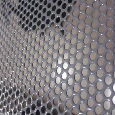 China Round Hole Slotted Aluminum Perforated Plate for Decorative Fence and Lighting Needs for sale