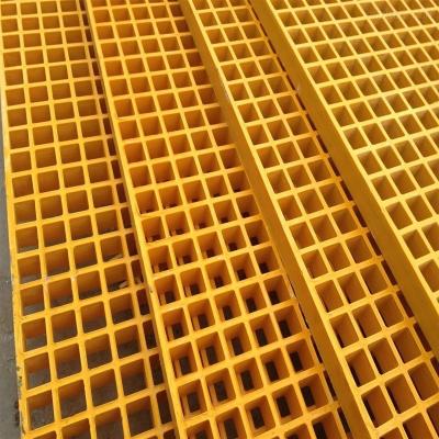 China Fiberglass Reinforced Plastic Grating Pultruded FRP Fiberglass Grating for sale