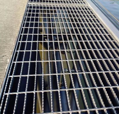 China 1000 Pieces Per Month Aluminum Bar Stainless Ditch Cover Hot Dipped Galvanized Steel Grating for sale