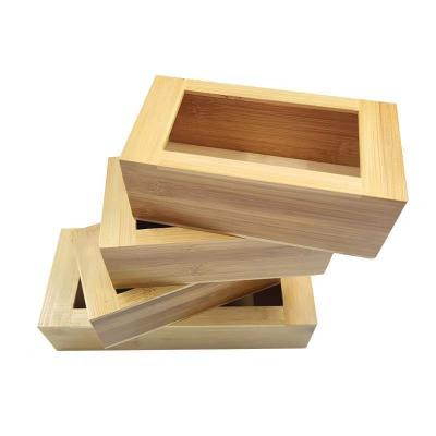 China Sustainable Quality Moso Compatible Variety Size Kitchen Drawer Bamboo Food Organizer Bags 4 Pcs Bag Storage Bamboo Ziplock Organizer for sale