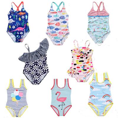 China 2022 New Style Girl Bikini Beach Wear Breathable Two-Piece Baby Kids Bandeau Bathing Suit Little Kid Girls Bathing Suit Cute Swimwear for sale