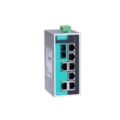 China EDS-208A-SS-SC Industrial Ethernet Switch 8 Ports Unmanaged Industrial Automation MOXA for sale