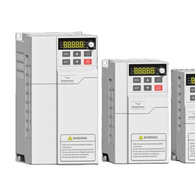 China Symphoenix DL100-2S0022 Frequenzumrichter 2,2 kW Nennleistung für Einphasen 220V zu verkaufen